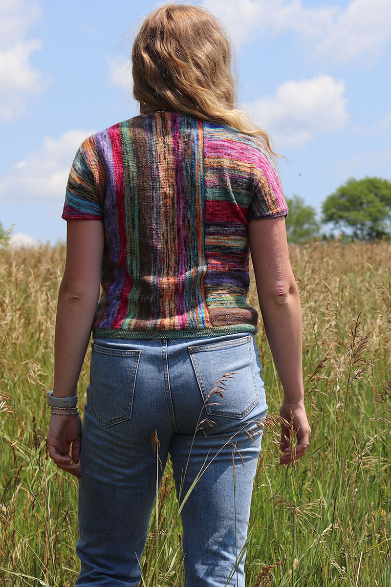 Koigu Pencil Box Collection 3.0 Patterns - Painter's T-Shirt - PDF Download - Extra Image