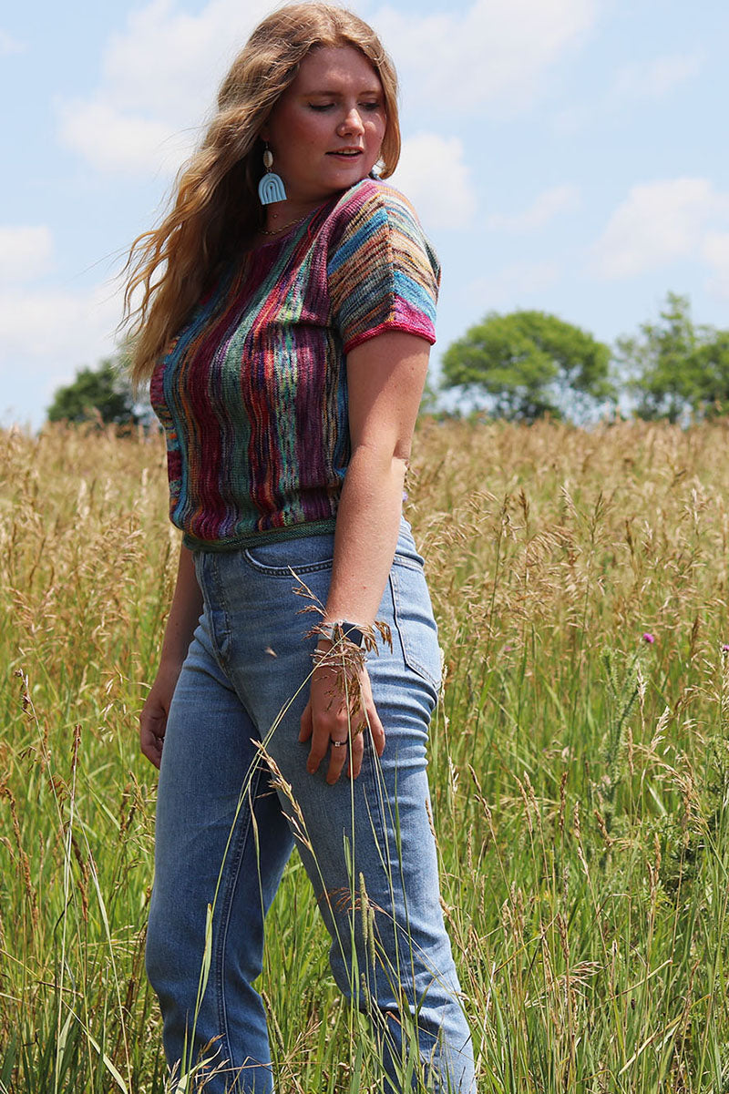 Koigu Pencil Box Collection 3.0 Patterns - Painter's T-Shirt - PDF Download - Extra Image