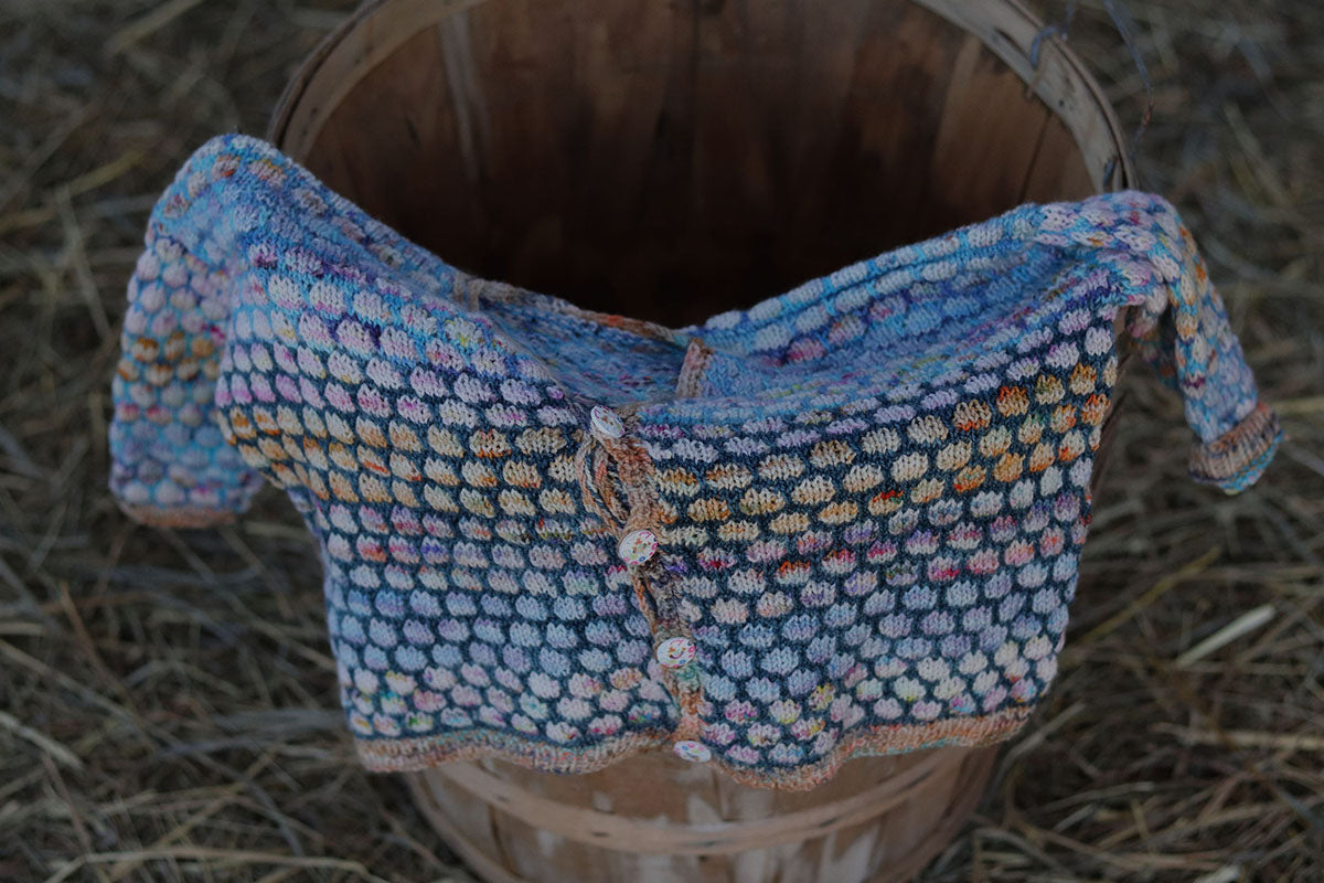 Koigu Pencil Box Collection 3.0 Patterns - Baby Bubble Cardigan - PDF Download - Extra Image