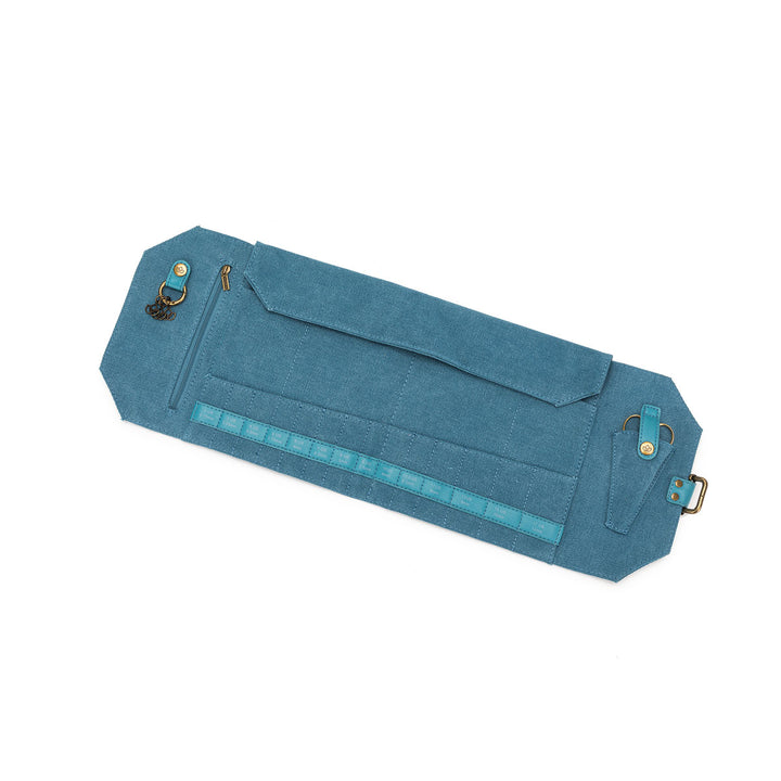 della Q Maker's Canvas Needle Case - Teal - Extra Image