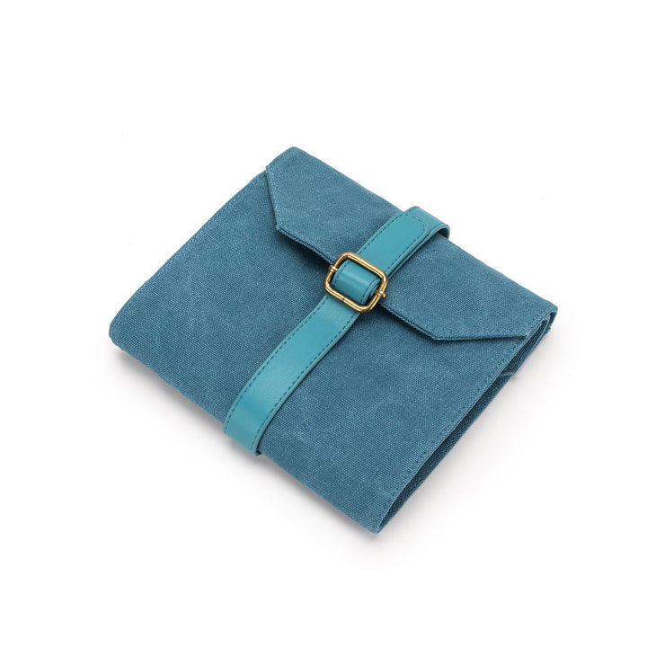 della Q Maker's Canvas Needle Case - Teal - Extra Image