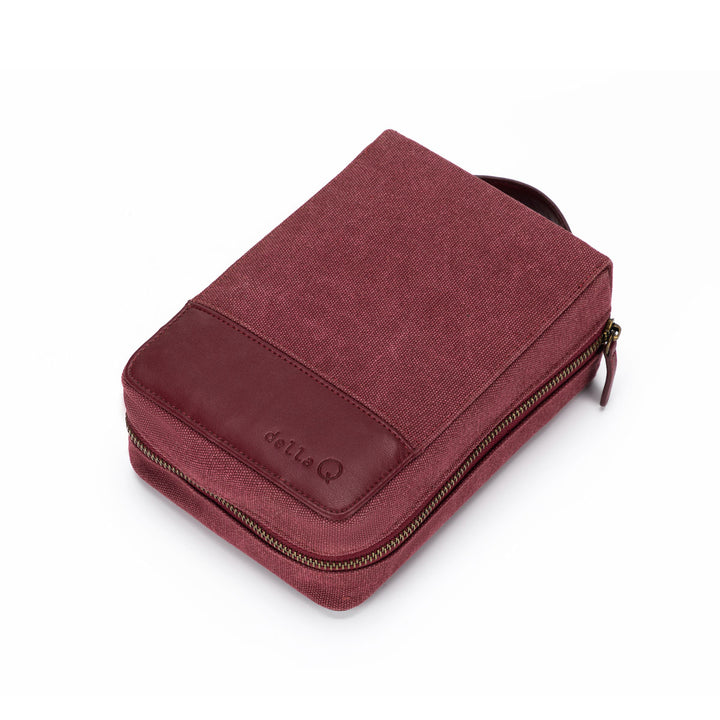 della Q Maker's Circular Needlecase - Maroon - Extra Image