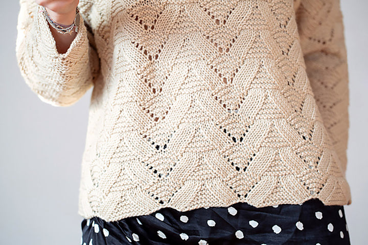Urth Yarns Urth PDF Patterns - Harvest Sunset Oversized Pullover - Extra Image