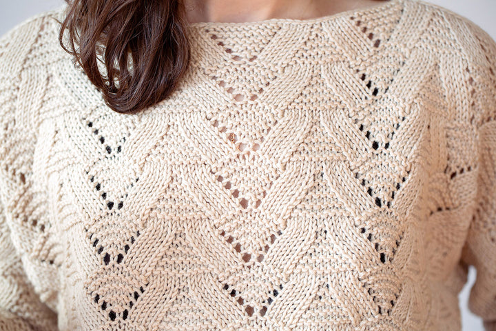 Urth Yarns Urth PDF Patterns - Harvest Sunset Oversized Pullover - Extra Image