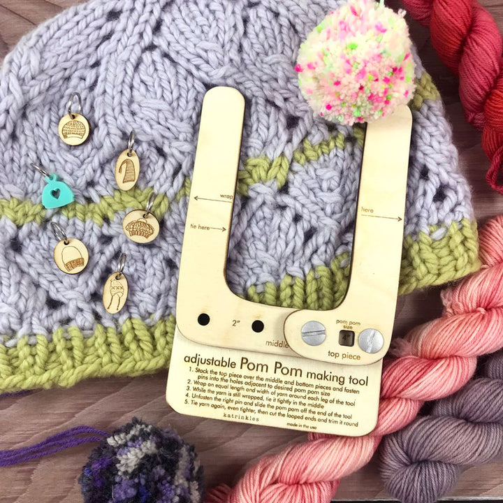 Katrinkles Tools - Adjustable Pom Pom Making Tool - Extra Image