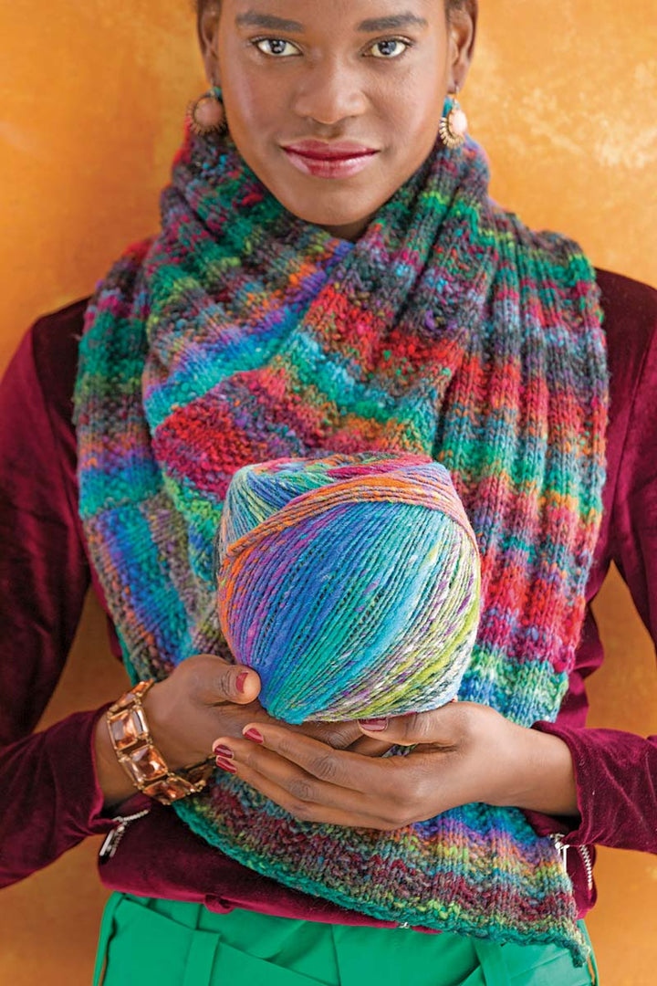 Noro Patterns - Color Rave Cowl - PDF Download - Extra Image