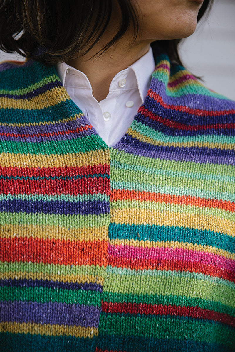 Churchmouse Classics Patterns - Jimmy's Lucky Poncho - PDF Download - Extra Image