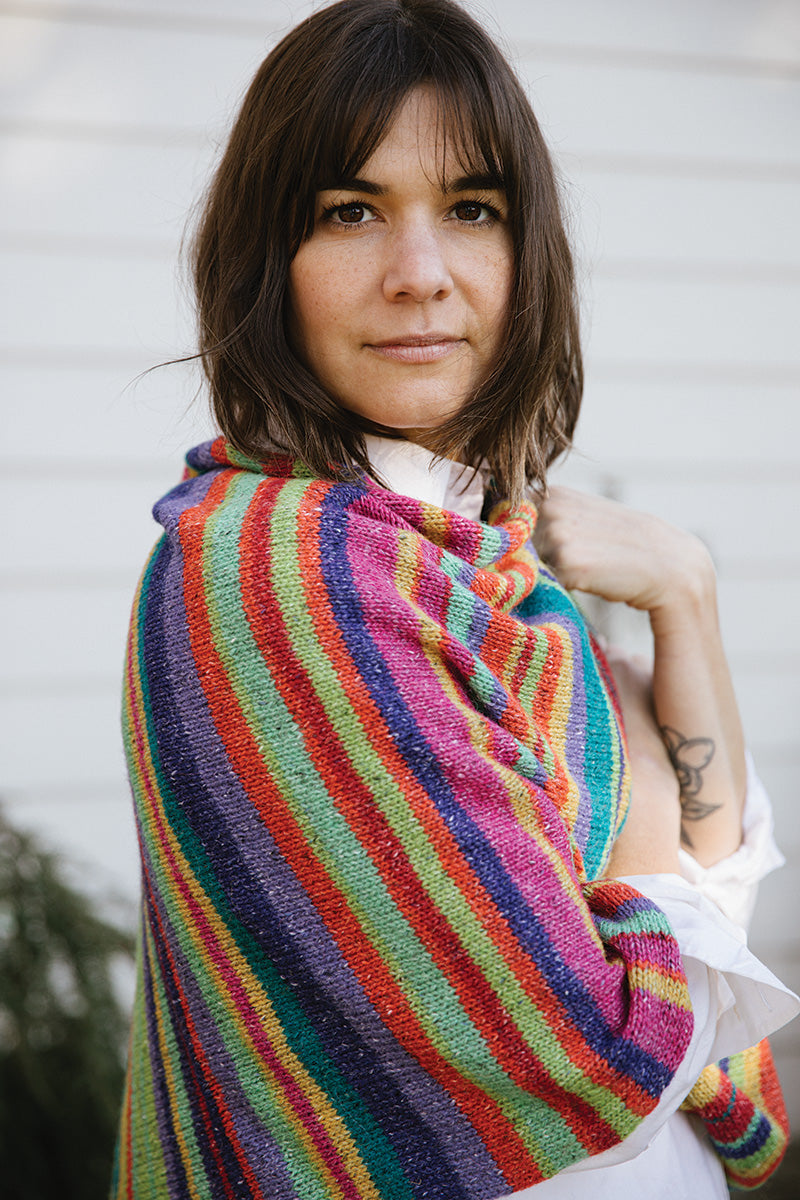 Churchmouse Classics Patterns - Jimmy's Lucky Poncho - PDF Download - Extra Image