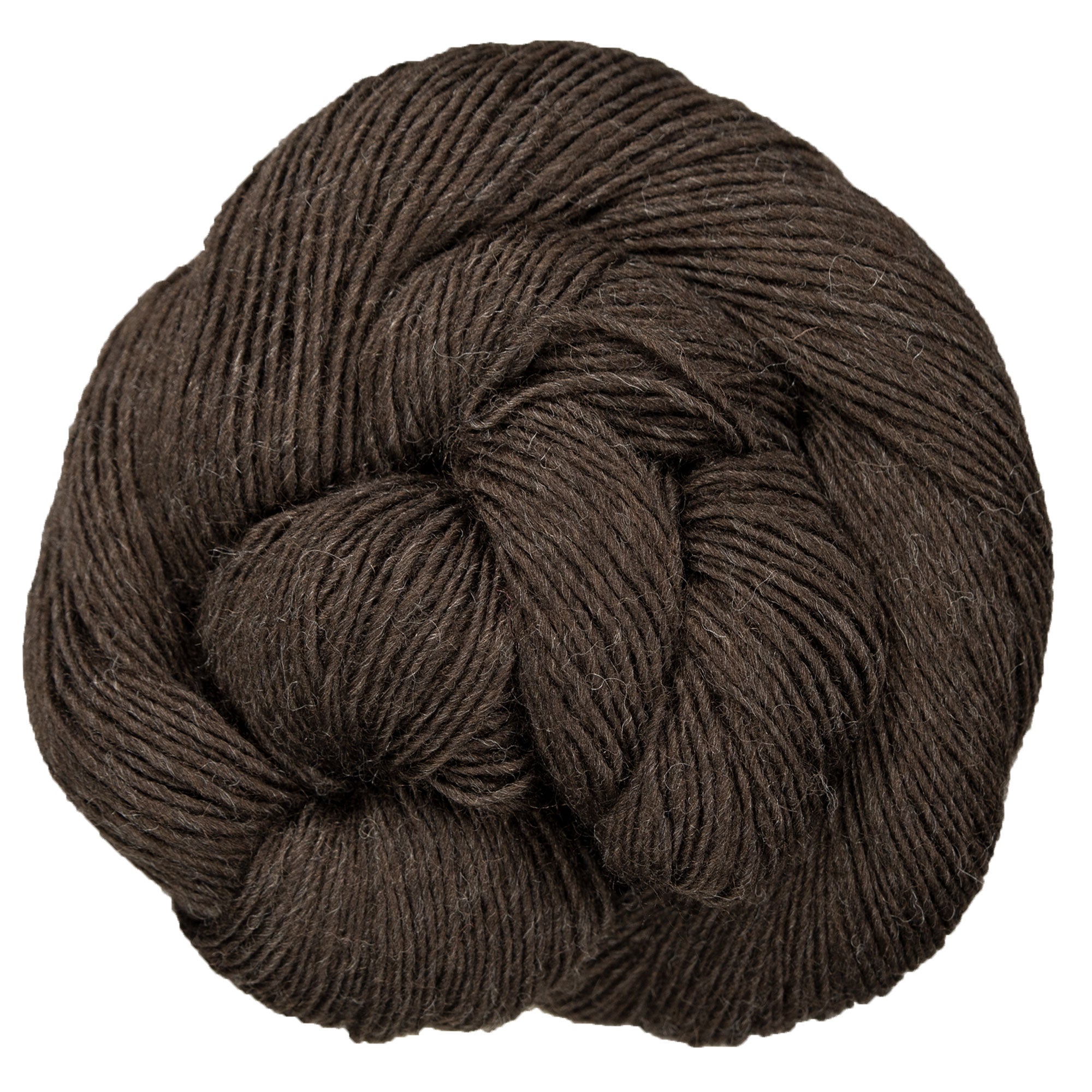 Blue Sky Fibers Woolstok Light Yarn - 2313 Dark Chocolate - Zoom Image