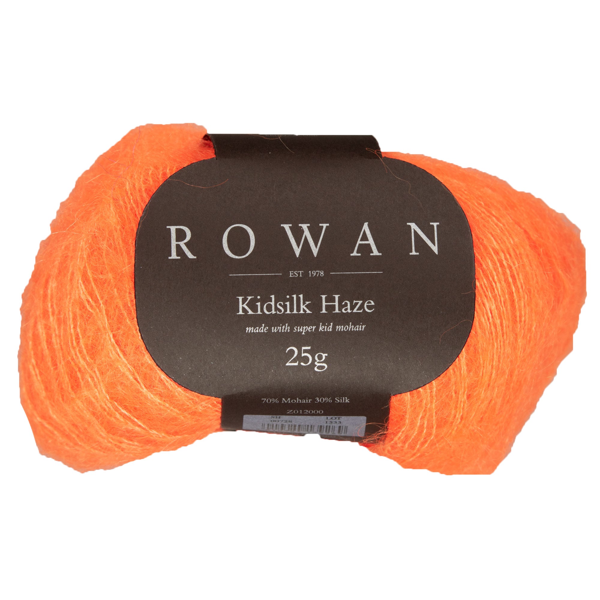 Rowan Kidsilk Haze Yarn - 728 Pumpkin - Zoom Image