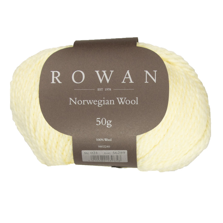 Rowan Norwegian Wool Yarn - 021 Vanilla Custard - Zoom Image