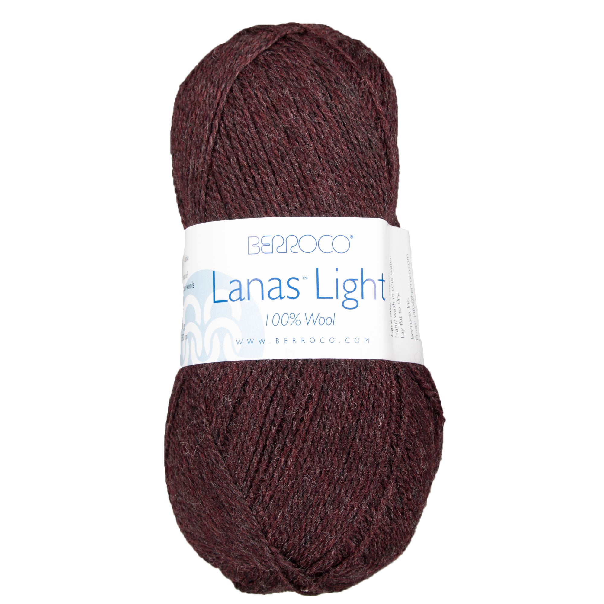 Berroco Lanas Light Yarn - 78140 Black Cherry - Zoom Image