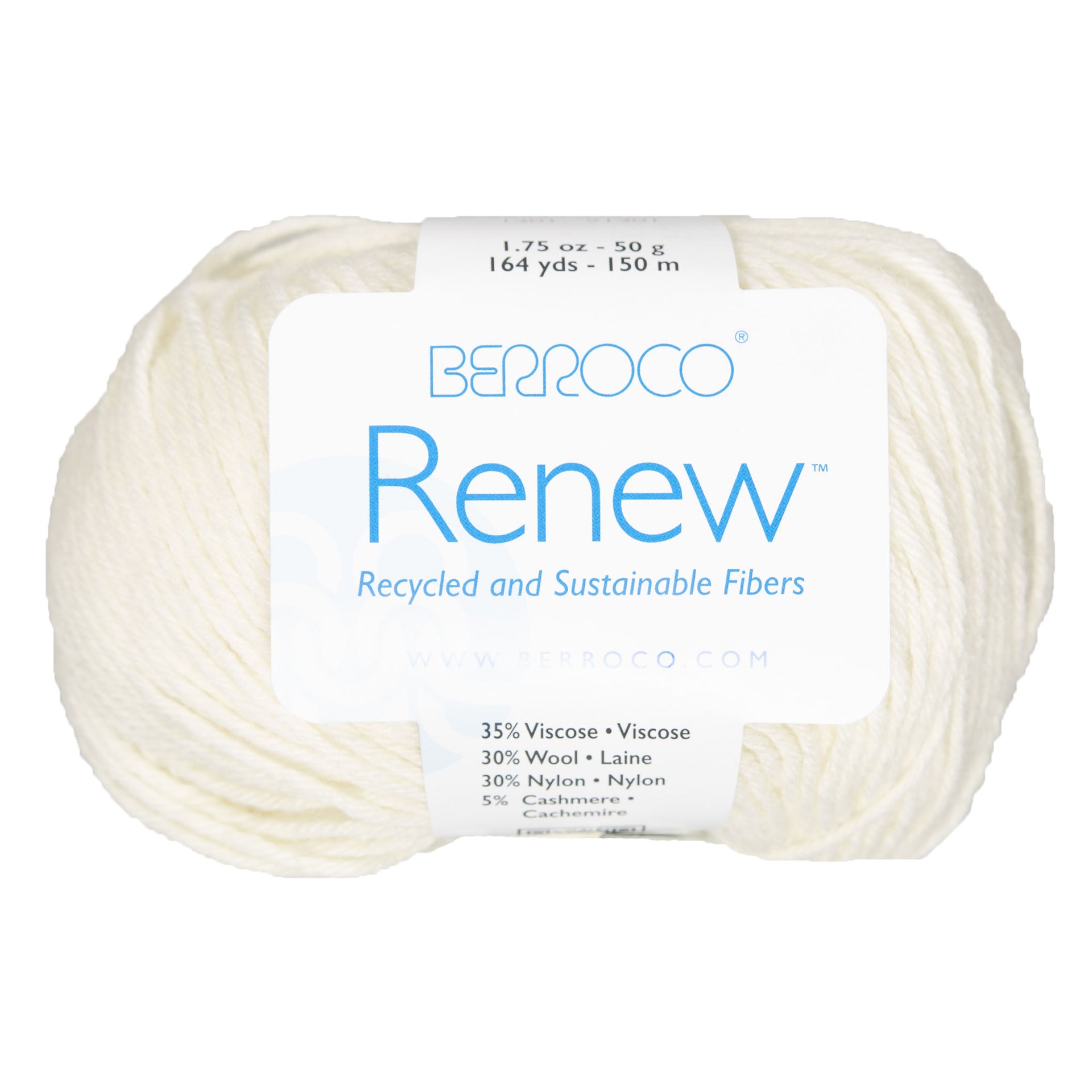 Berroco Renew Yarn - 1301 Arctic Fox - Zoom Image