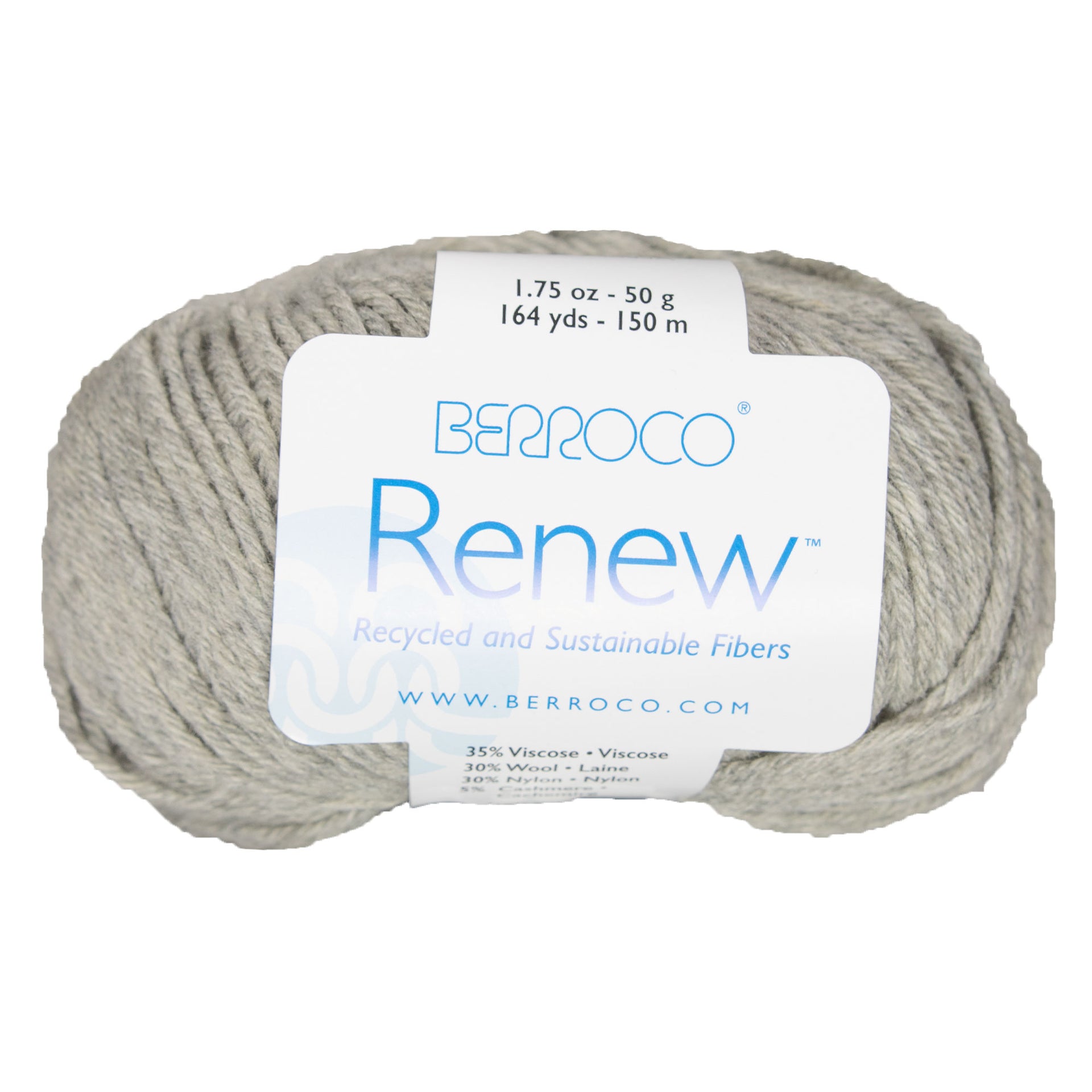 Berroco Renew Yarn - 1307 Koala - Zoom Image