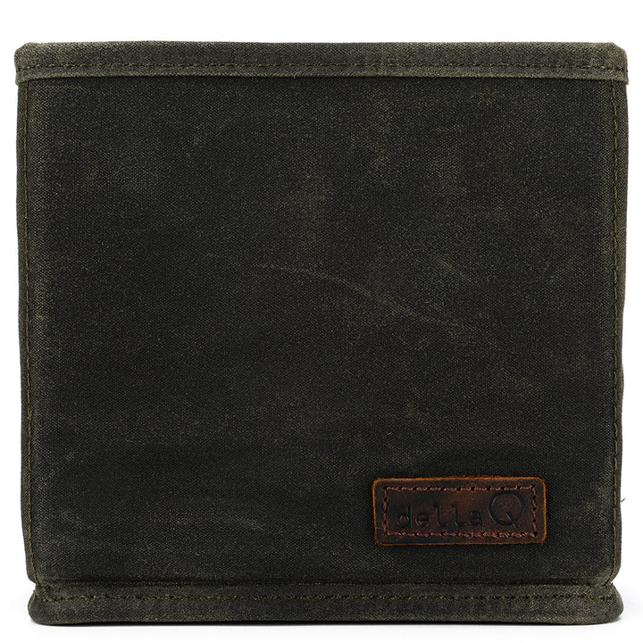 della Q Maker's Canvas Cubbies (Set of 2) - Olive - Zoom Image
