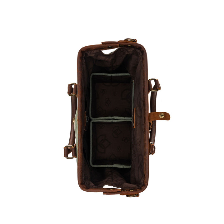 della Q Maker's Canvas Cubbies (Set of 2) - Olive - Extra Image