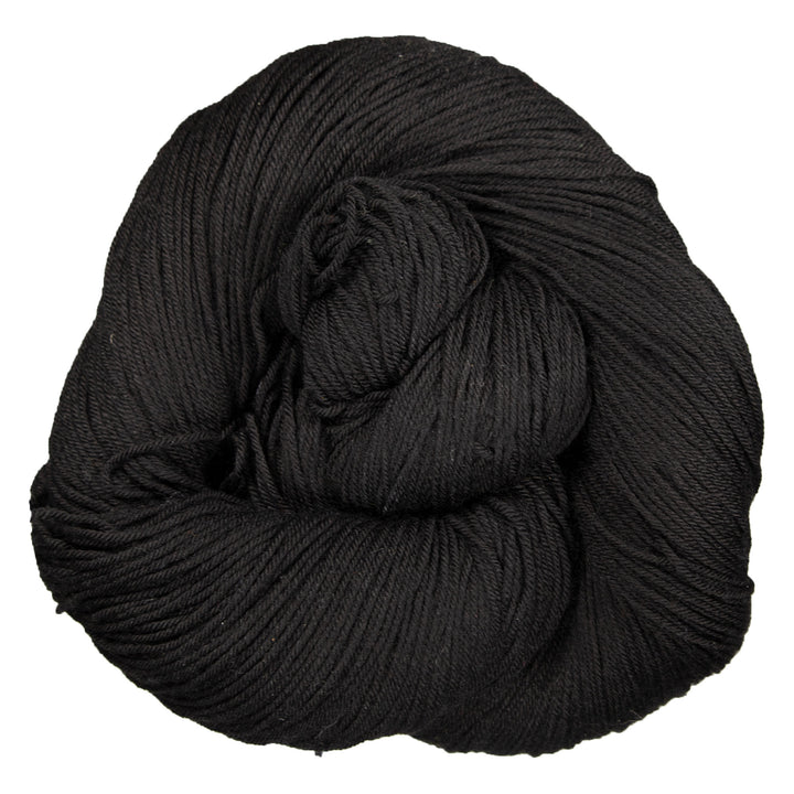 Malabrigo Ultimate Sock Yarn - 195 Black - Zoom Image