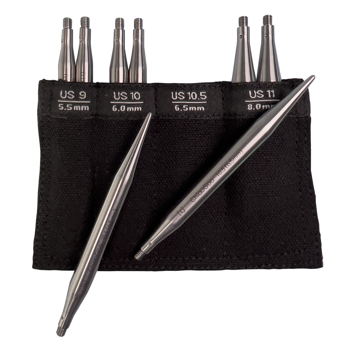 ChiaoGoo TWIST Red Lace Interchangeable Sets - 3" Shorties - Large (US 9 - US 11) - Extra Image