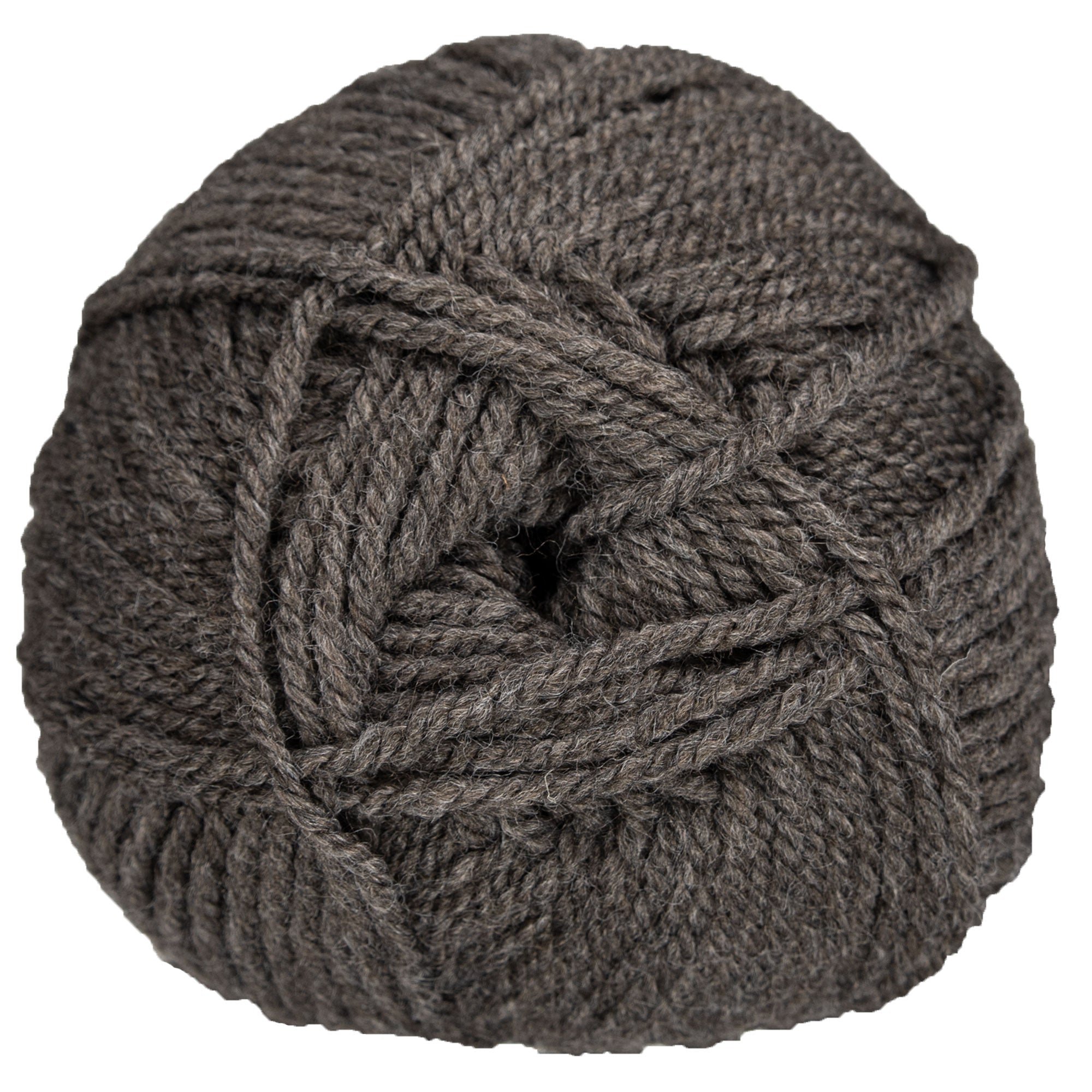 Plymouth Yarn Encore Worsted Yarn - 1235 Pecan Heather - Zoom Image