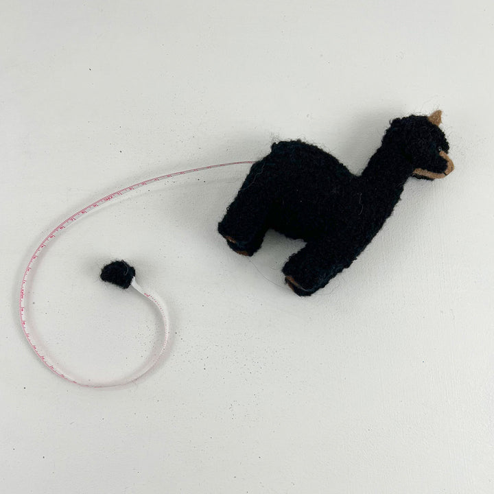 Jimmy Beans Wool Long Tail Alpaca Tape Measure - Lucy the Long Tail - Extra Image
