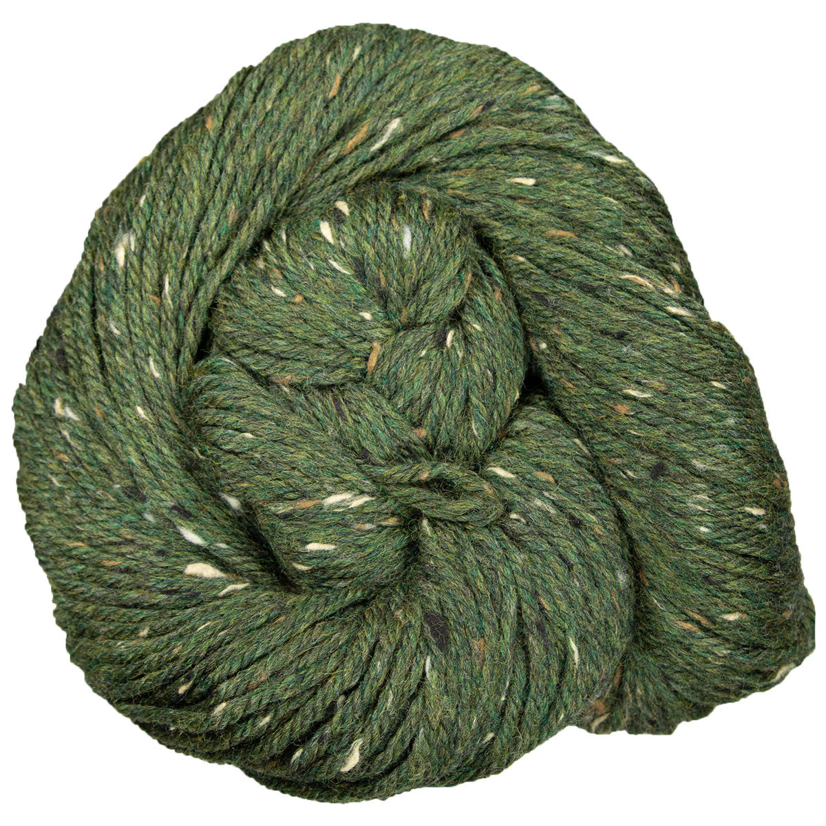 Blue Sky Fibers Woolstok Tweed (Aran) Yarn - 3308 Olive Branch - Extra Image