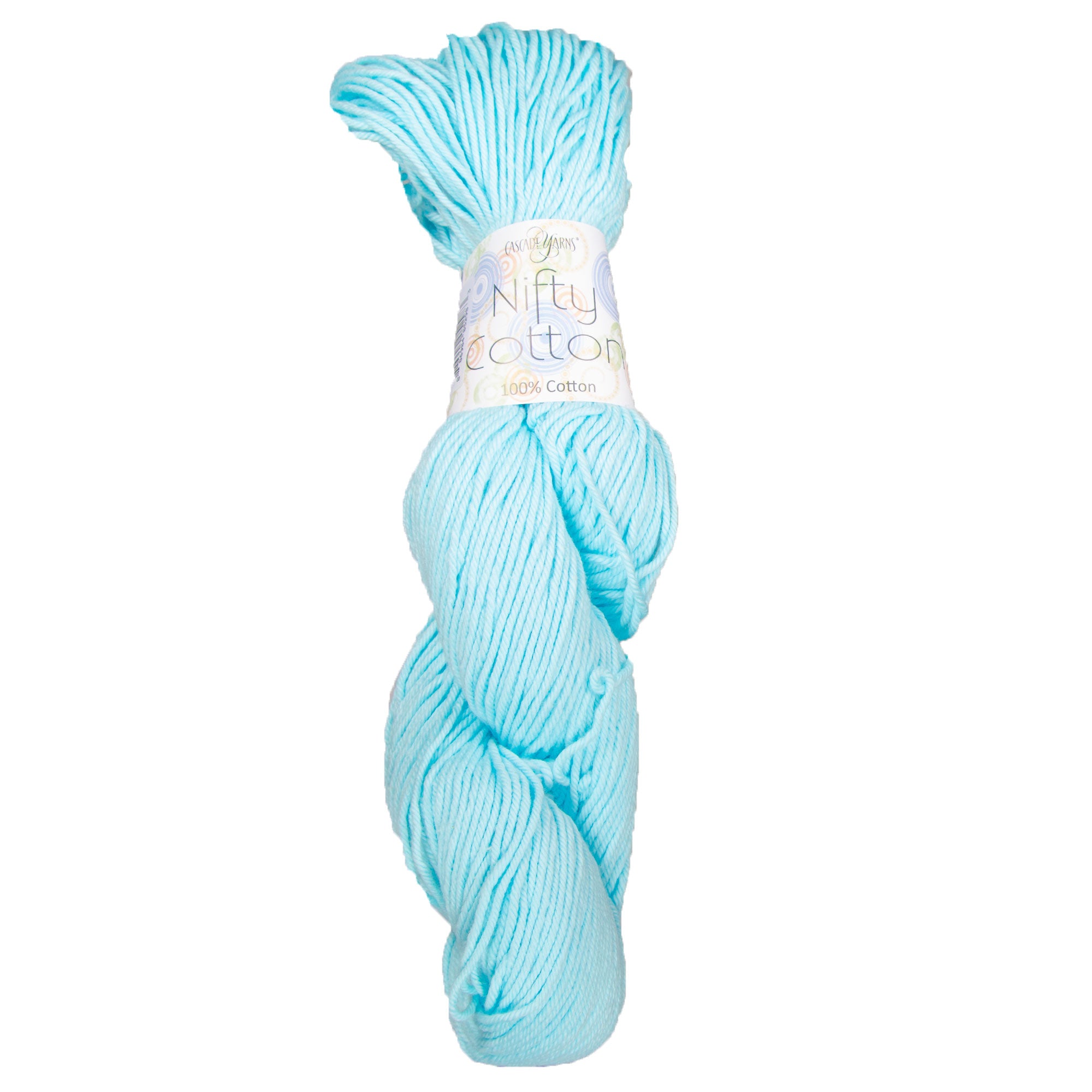 Cascade Yarns Nifty Cotton Yarn - 13 Soft Blue - Zoom Image