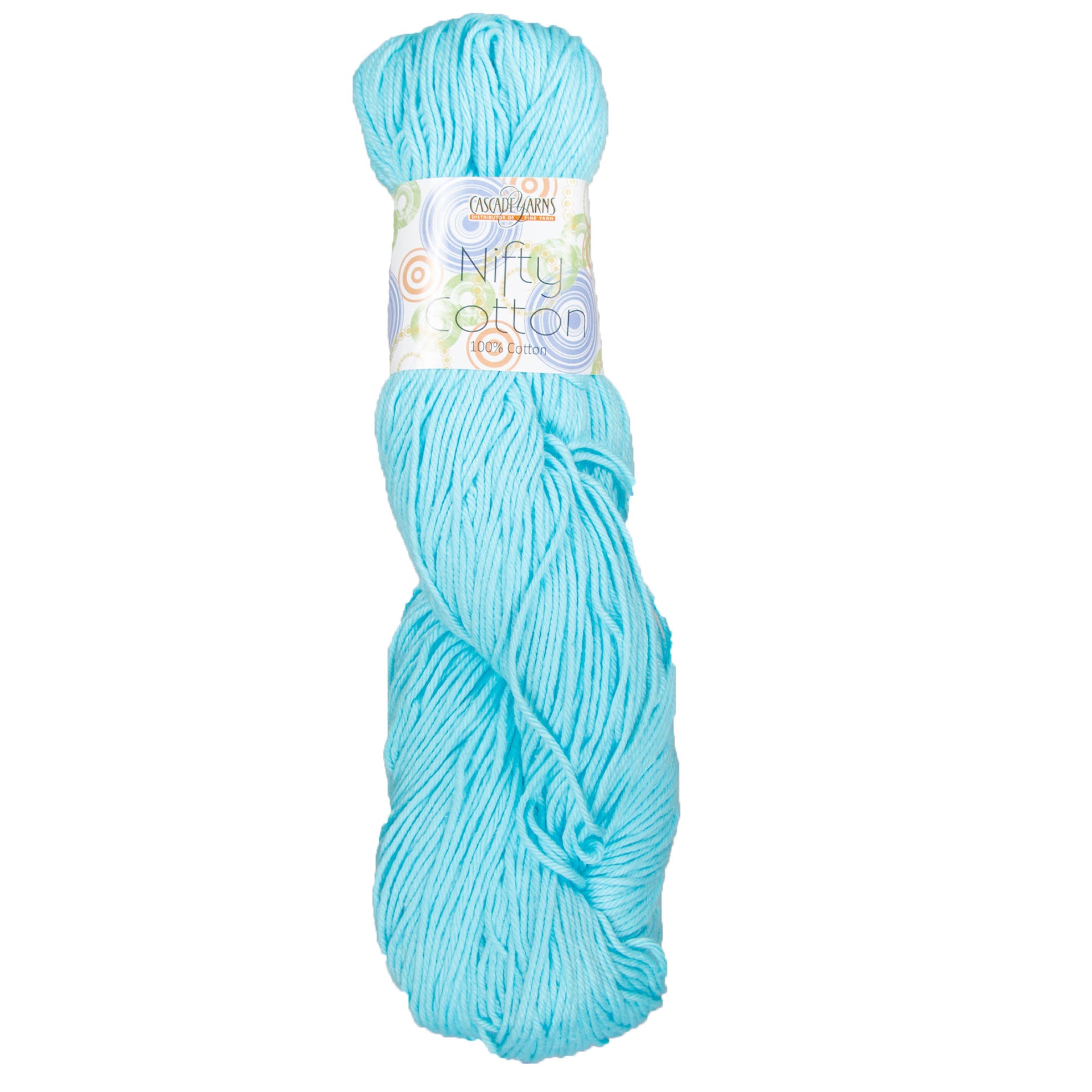 Cascade Yarns Nifty Cotton Yarn - 17 Aqua - Zoom Image