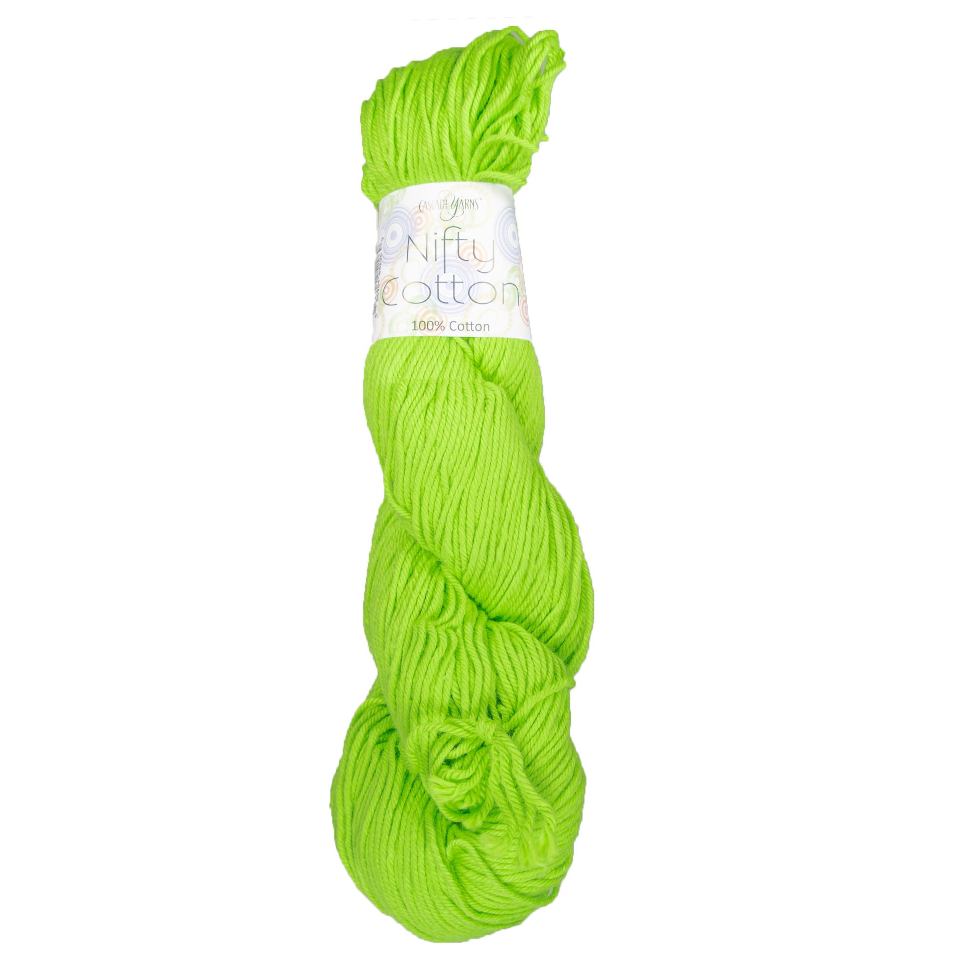 Cascade Yarns Nifty Cotton Yarn - 11 Lime - Zoom Image