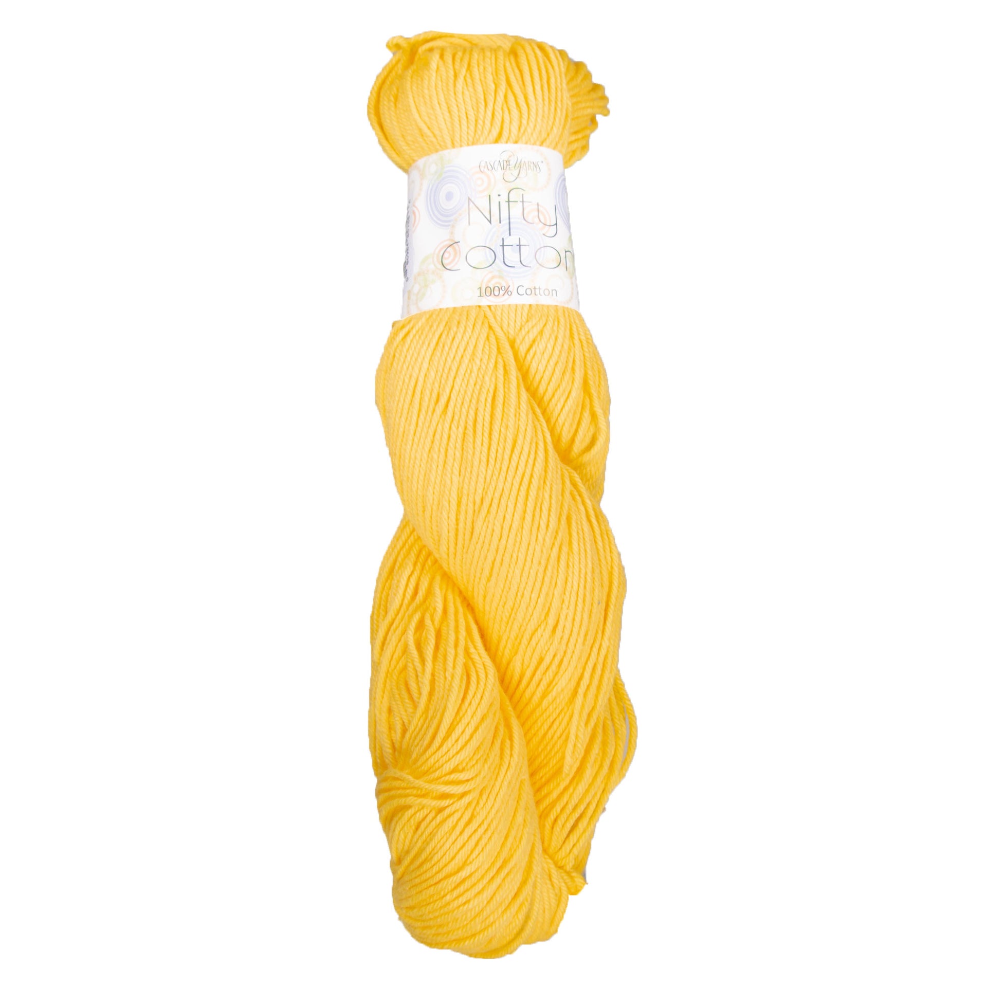 Cascade Yarns Nifty Cotton Yarn - 22 Yellow - Zoom Image