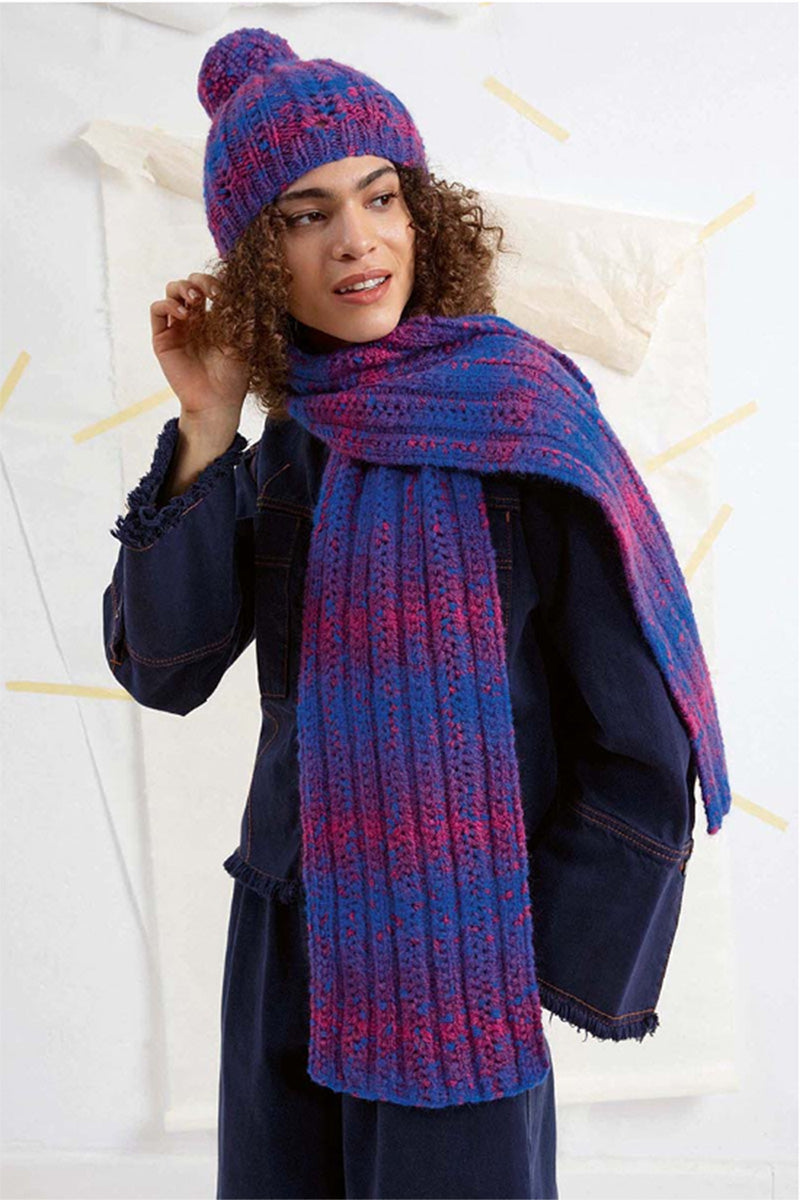 Lang Yarns Bergen Patterns Scarf PDF Download