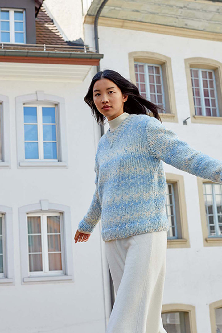 Lang Yarns Snowflake Patterns - Sweater PDF Download - Extra Image