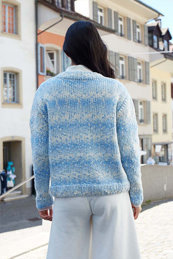 Lang Yarns Snowflake Patterns - Sweater PDF Download - Extra Image