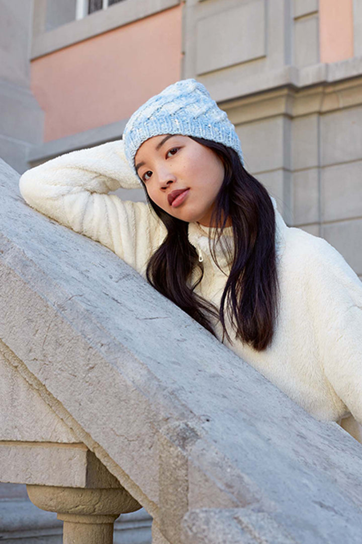 Lang Yarns Snowflake Patterns - Hat PDF Download - Extra Image