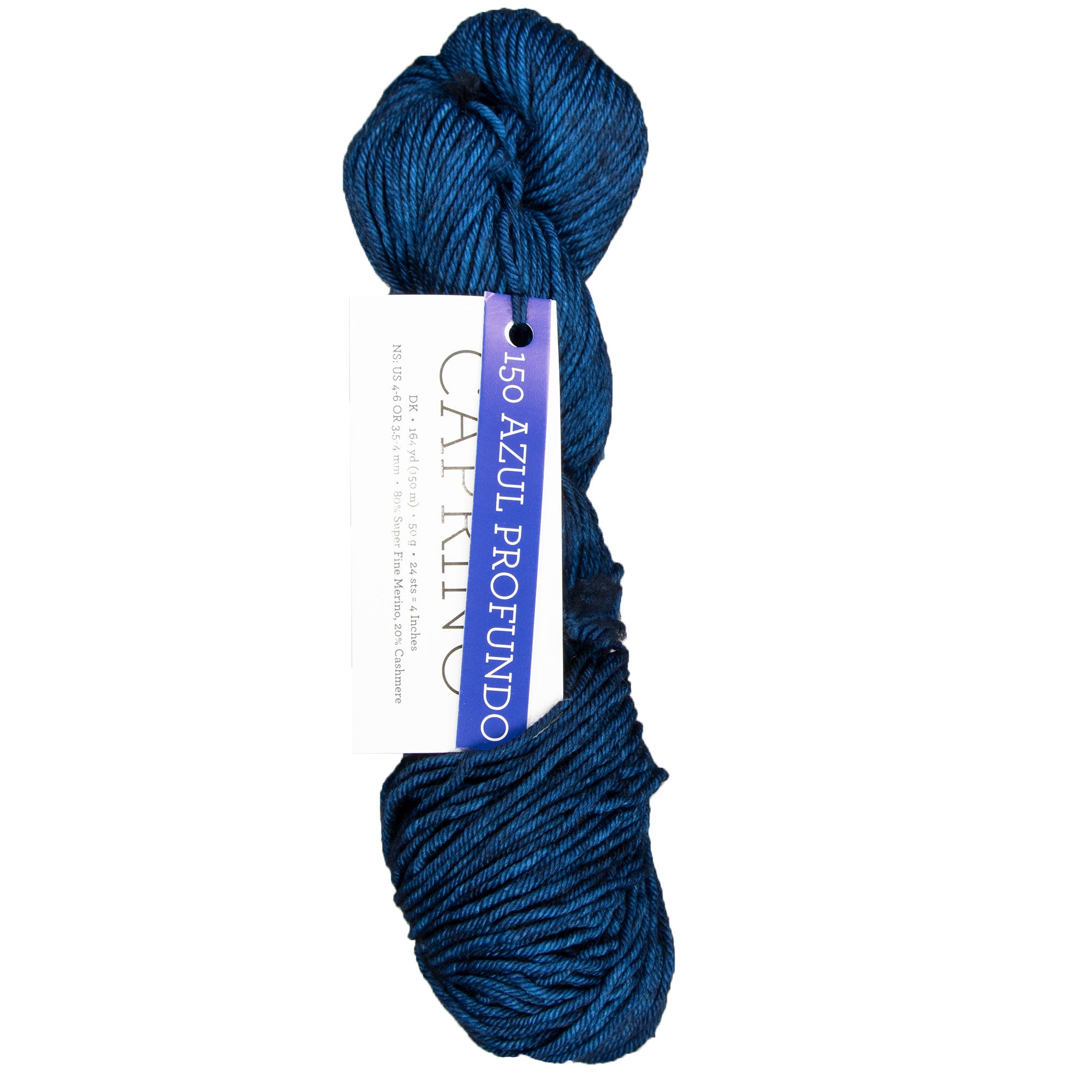 Malabrigo Caprino Yarn - 150 Azul Profundo - Zoom Image
