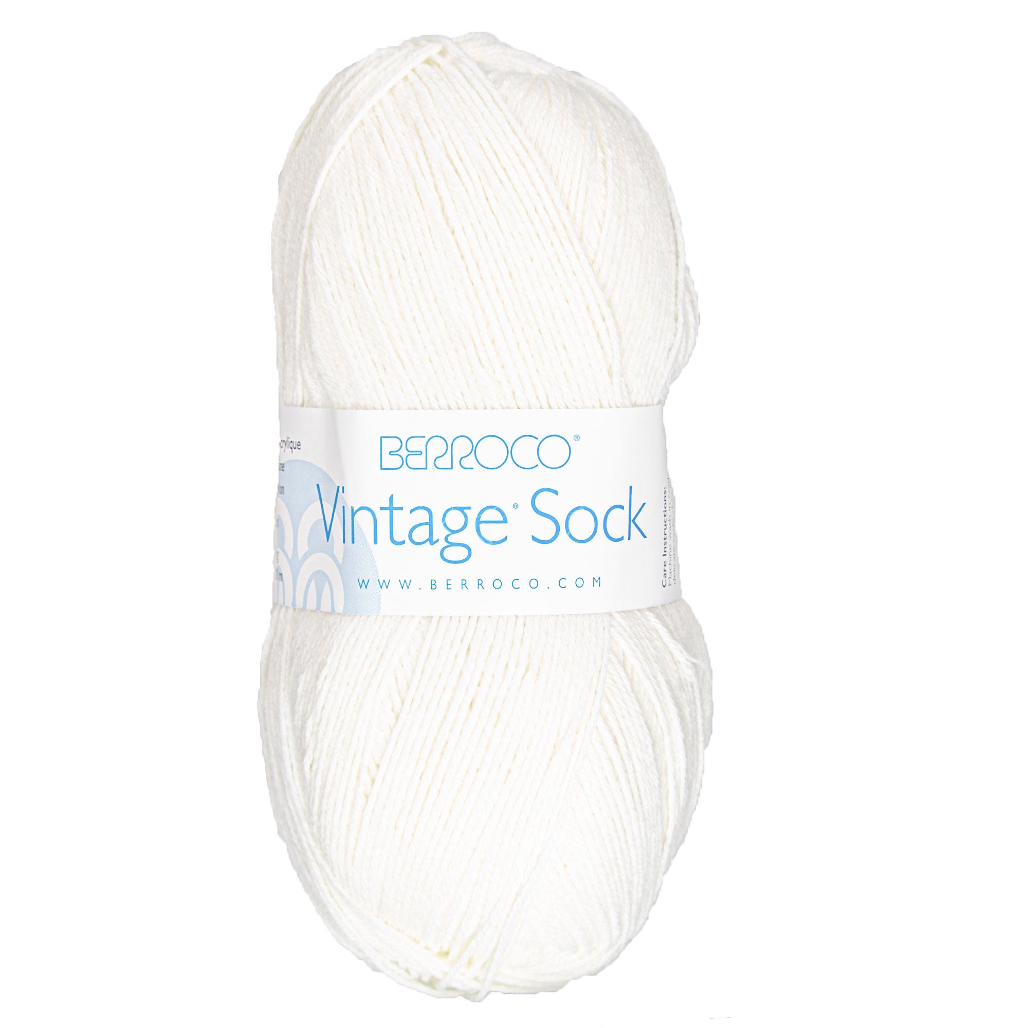 Berroco Vintage Sock Yarn - 12001 Mochi - Zoom Image