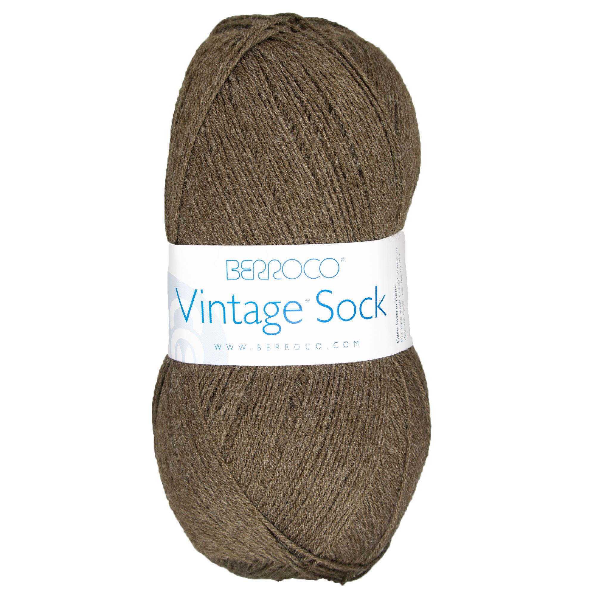 Berroco Vintage Sock Yarn - 12053 Mocha - Zoom Image