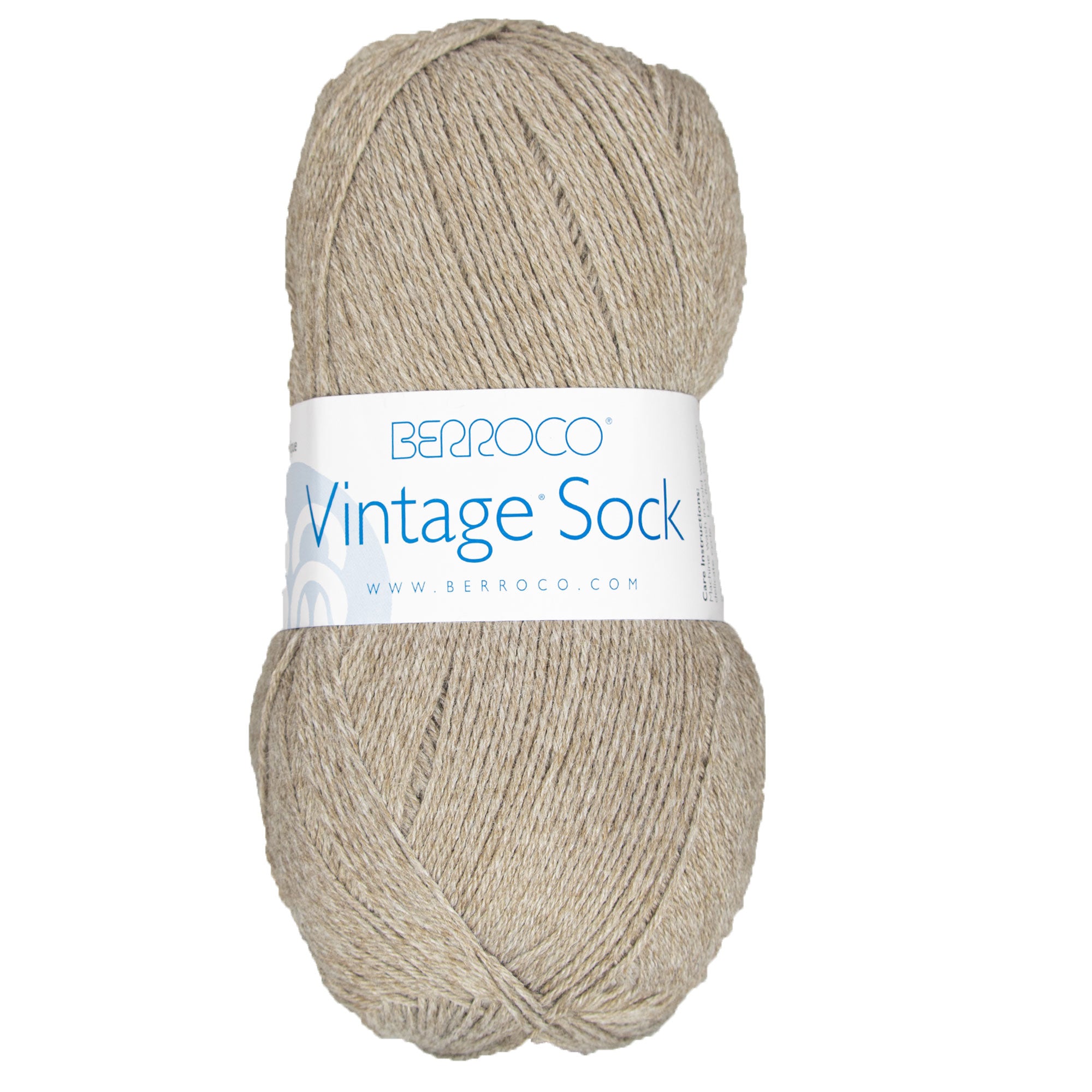 Berroco Vintage Sock Yarn - 12055 Oats - Zoom Image