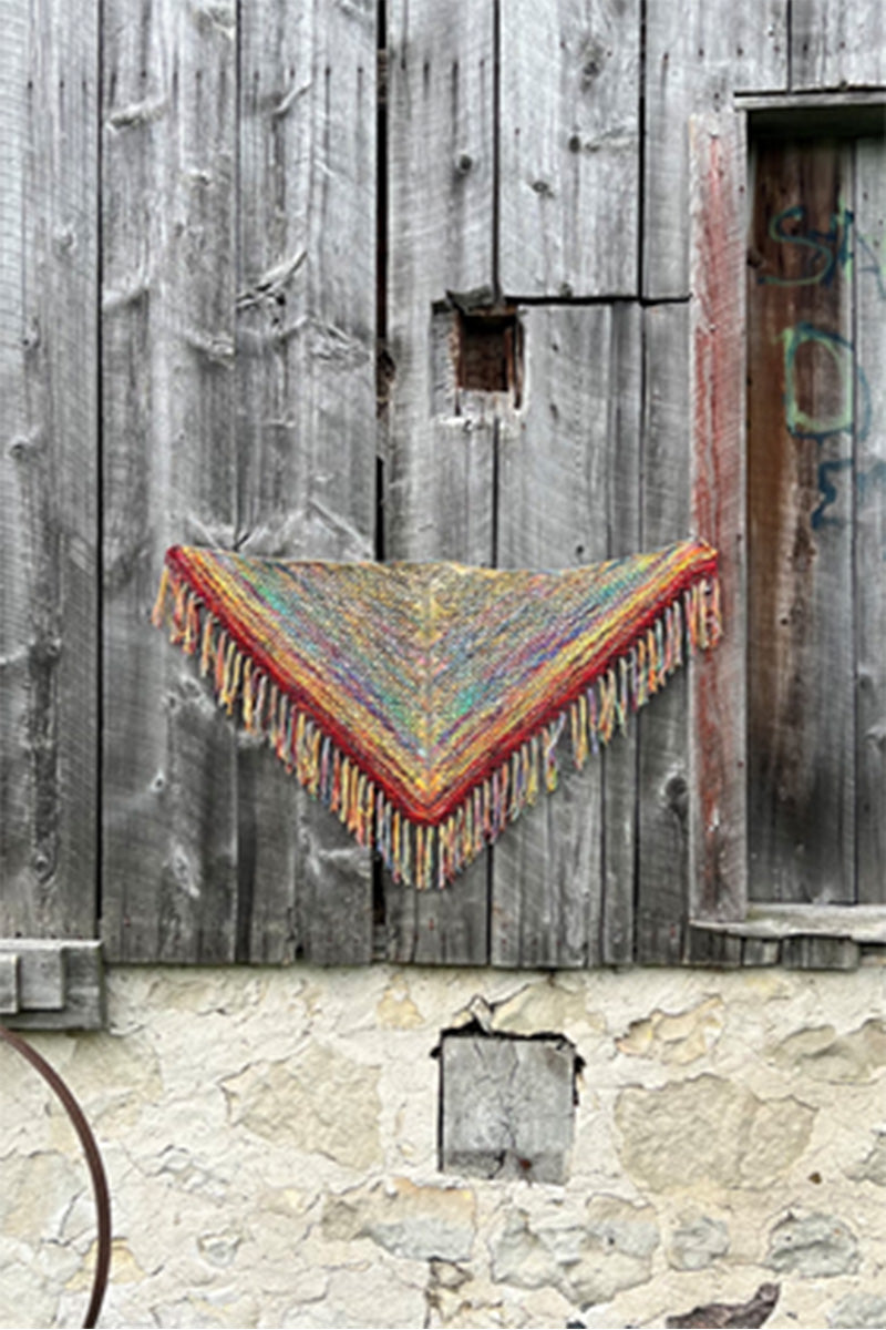 Koigu Patterns - Charlotte's Web Shawl - PDF Download - Extra Image