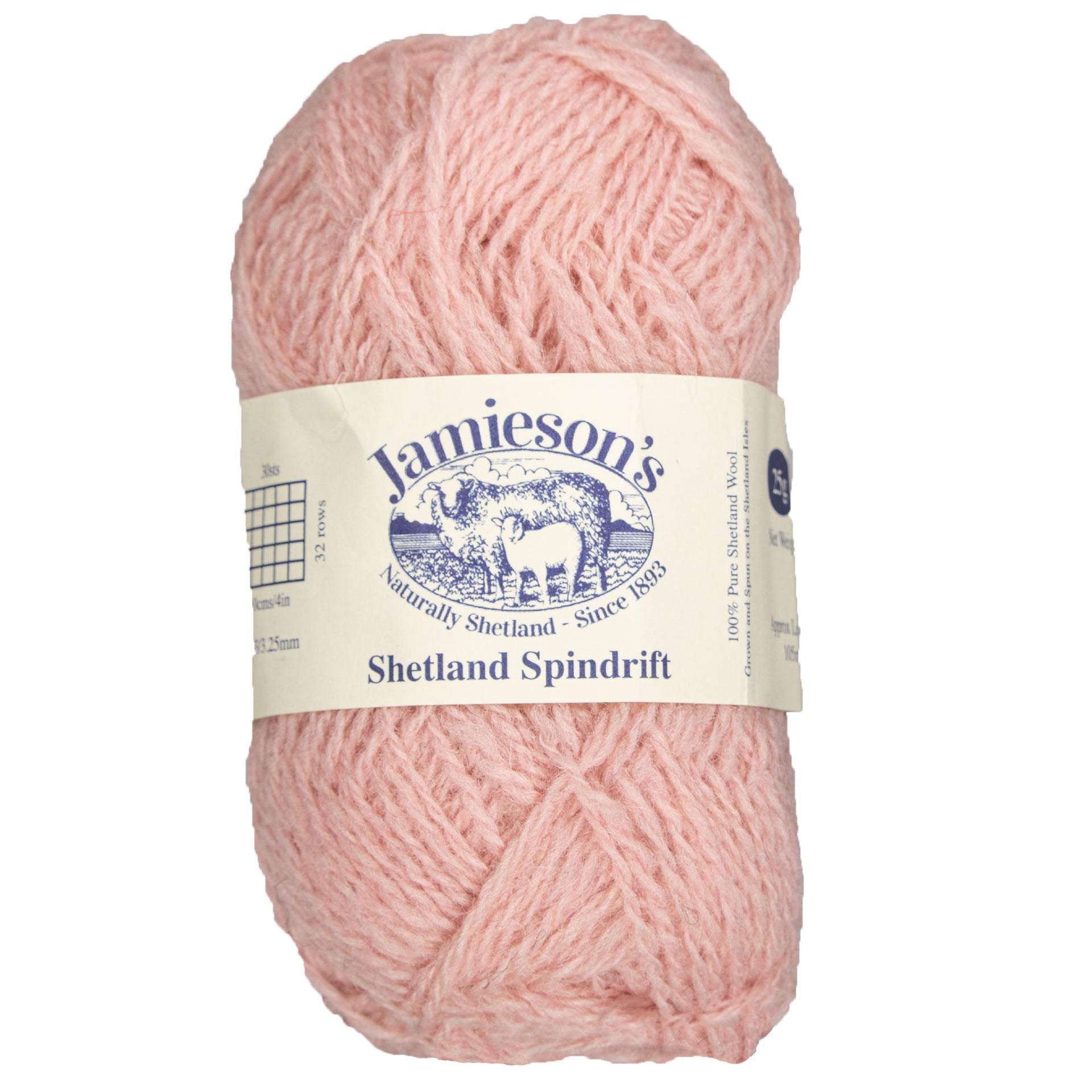 Jamieson's of Shetland Spindrift Yarn - 555 Blossom - Zoom Image