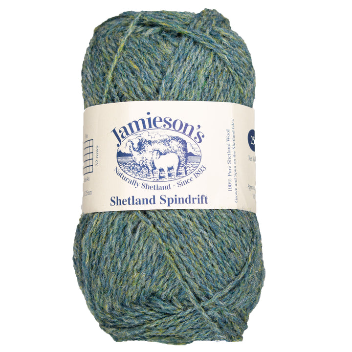 Jamieson's of Shetland Spindrift Yarn - 232 Blue Lovat - Zoom Image