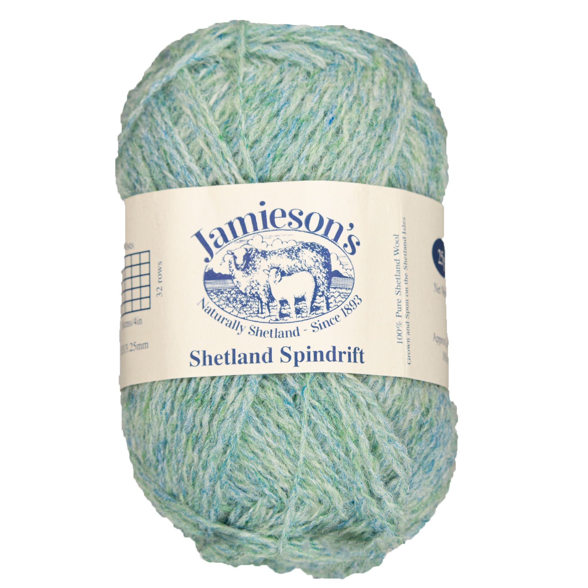 Jamieson's of Shetland Spindrift Yarn - 720 Dewdrop - Zoom Image