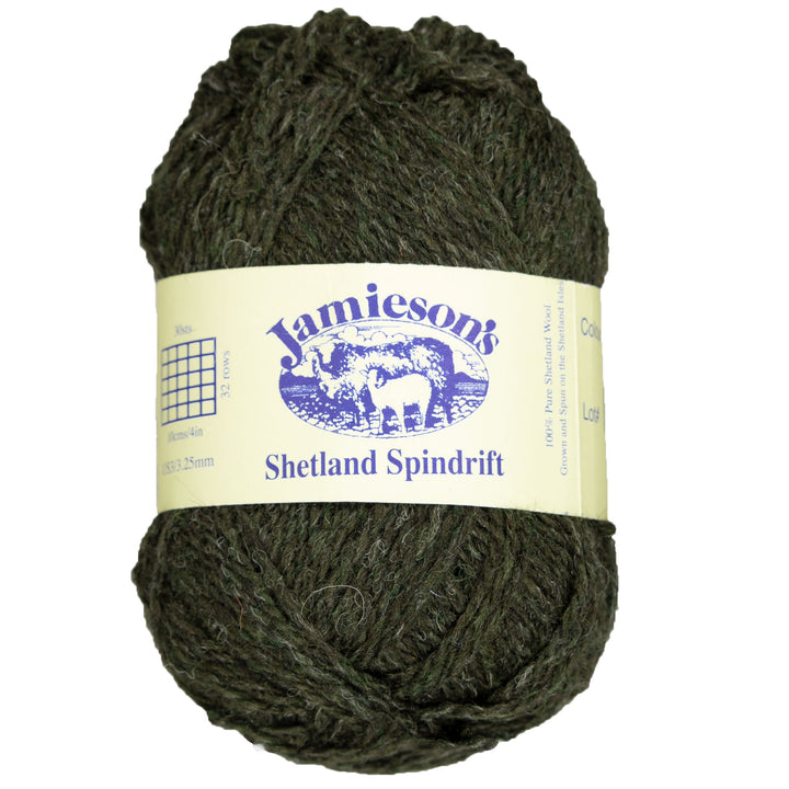 Jamieson's of Shetland Spindrift Yarn - 227 Earth - Zoom Image