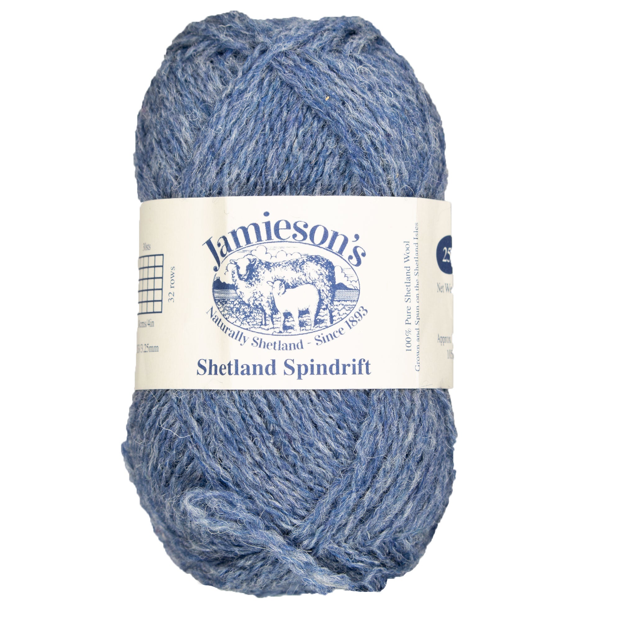 Jamieson's of Shetland Spindrift Yarn - 170 Fjord - Zoom Image