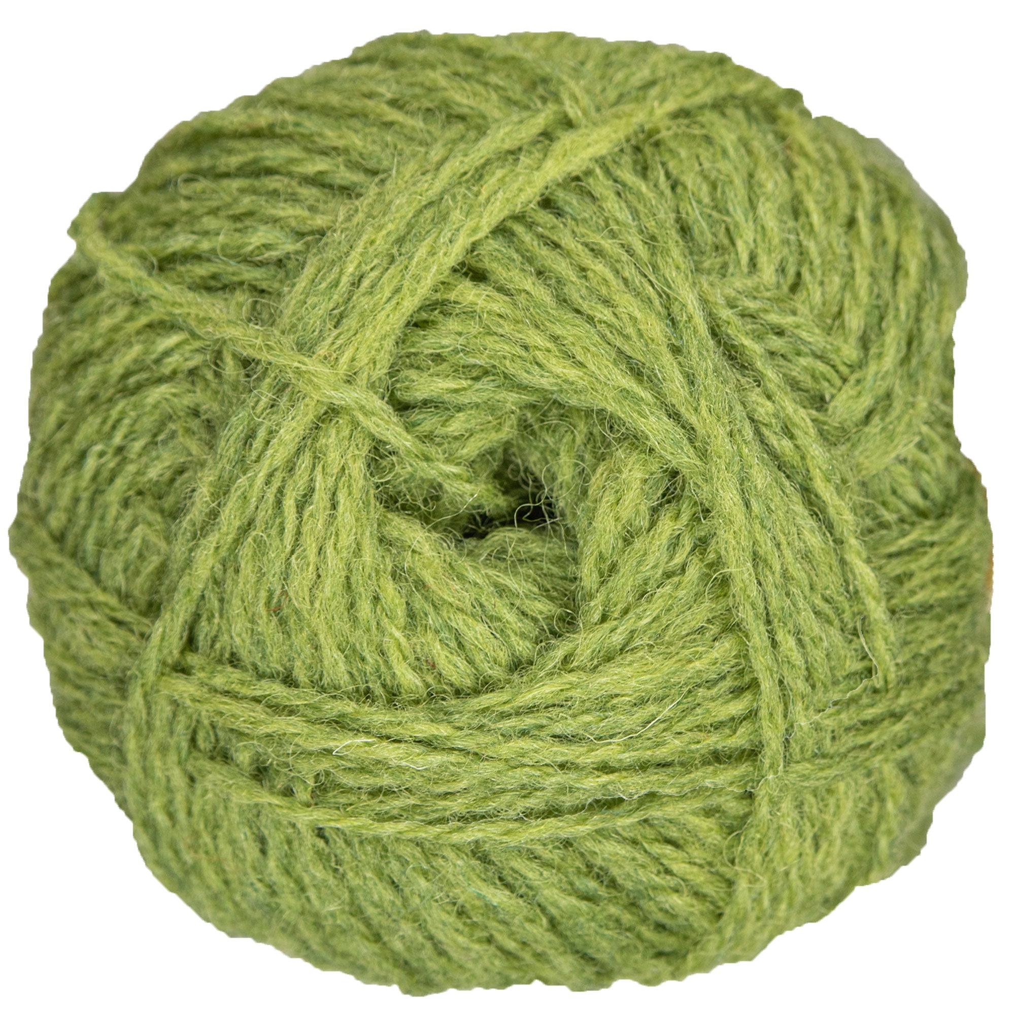 Jamieson's of Shetland Spindrift Yarn - 1140 Granny Smith - Zoom Image