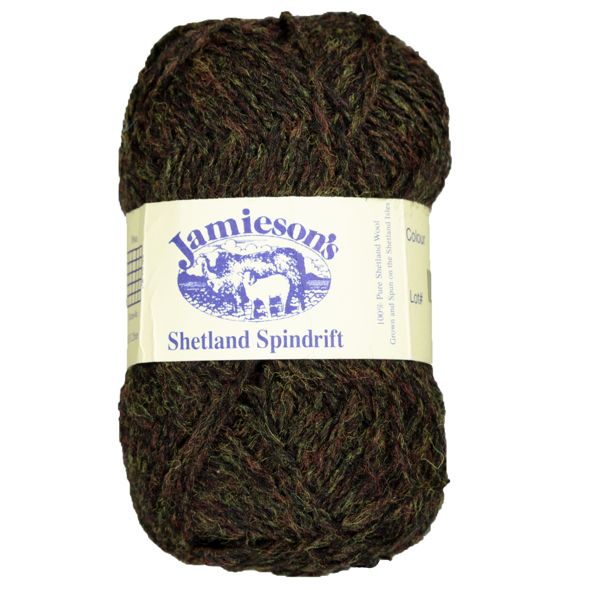 Jamieson's of Shetland Spindrift Yarn - 235 Grouse - Zoom Image