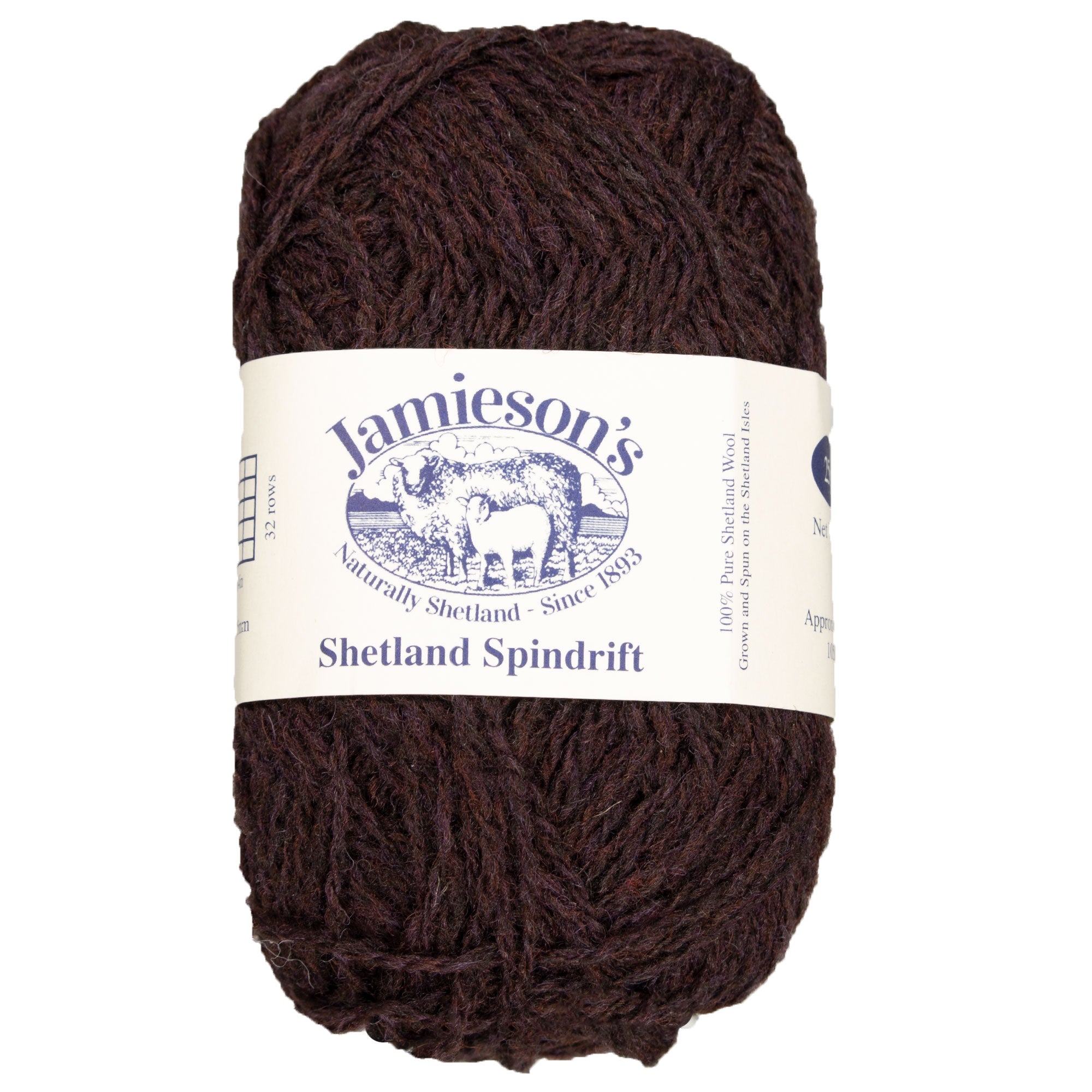 Jamieson's of Shetland Spindrift Yarn - 248 Havana - Zoom Image
