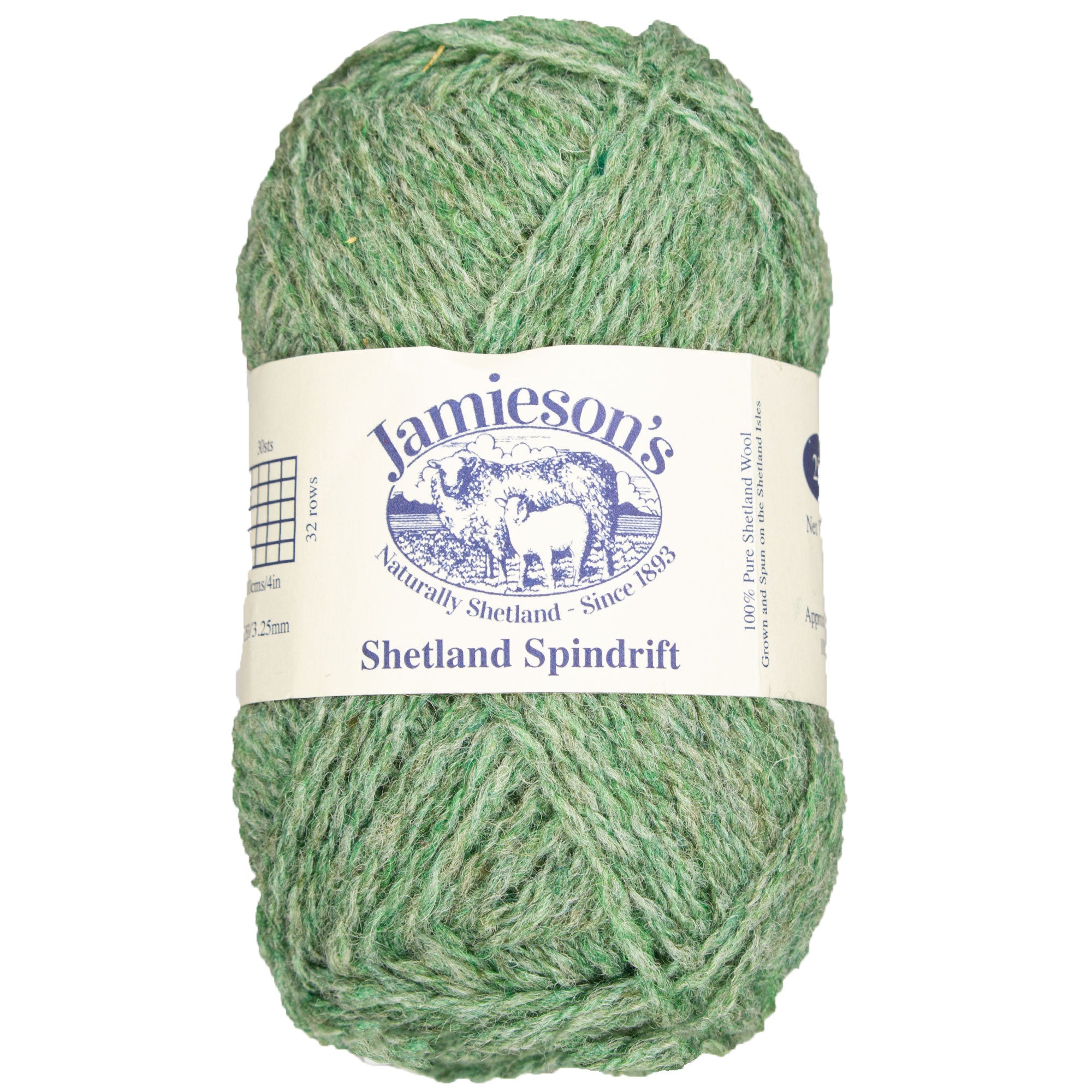 Jamieson's of Shetland Spindrift Yarn - 329 Laurel - Zoom Image