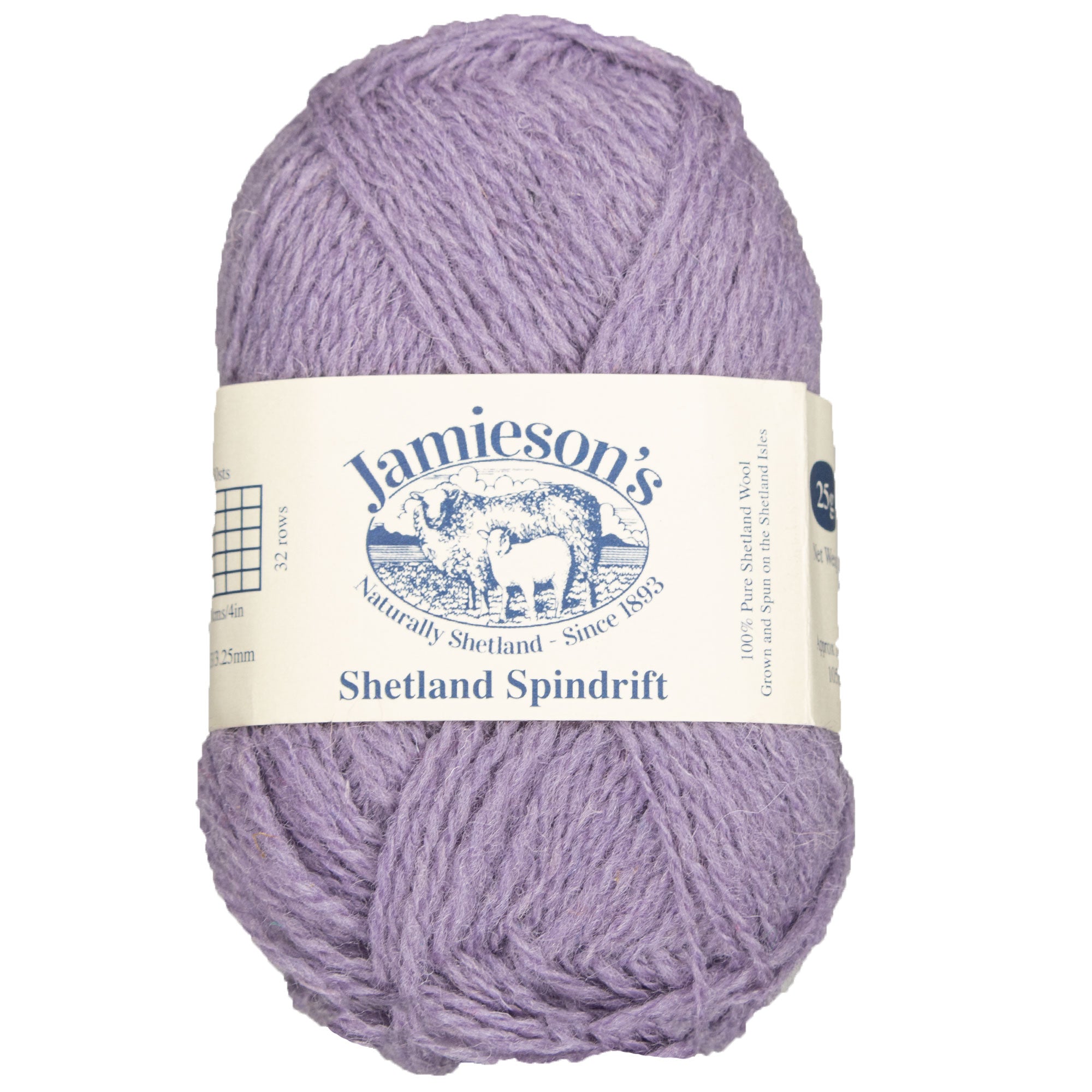 Jamieson's of Shetland Spindrift Yarn - 617 Lavender - Zoom Image