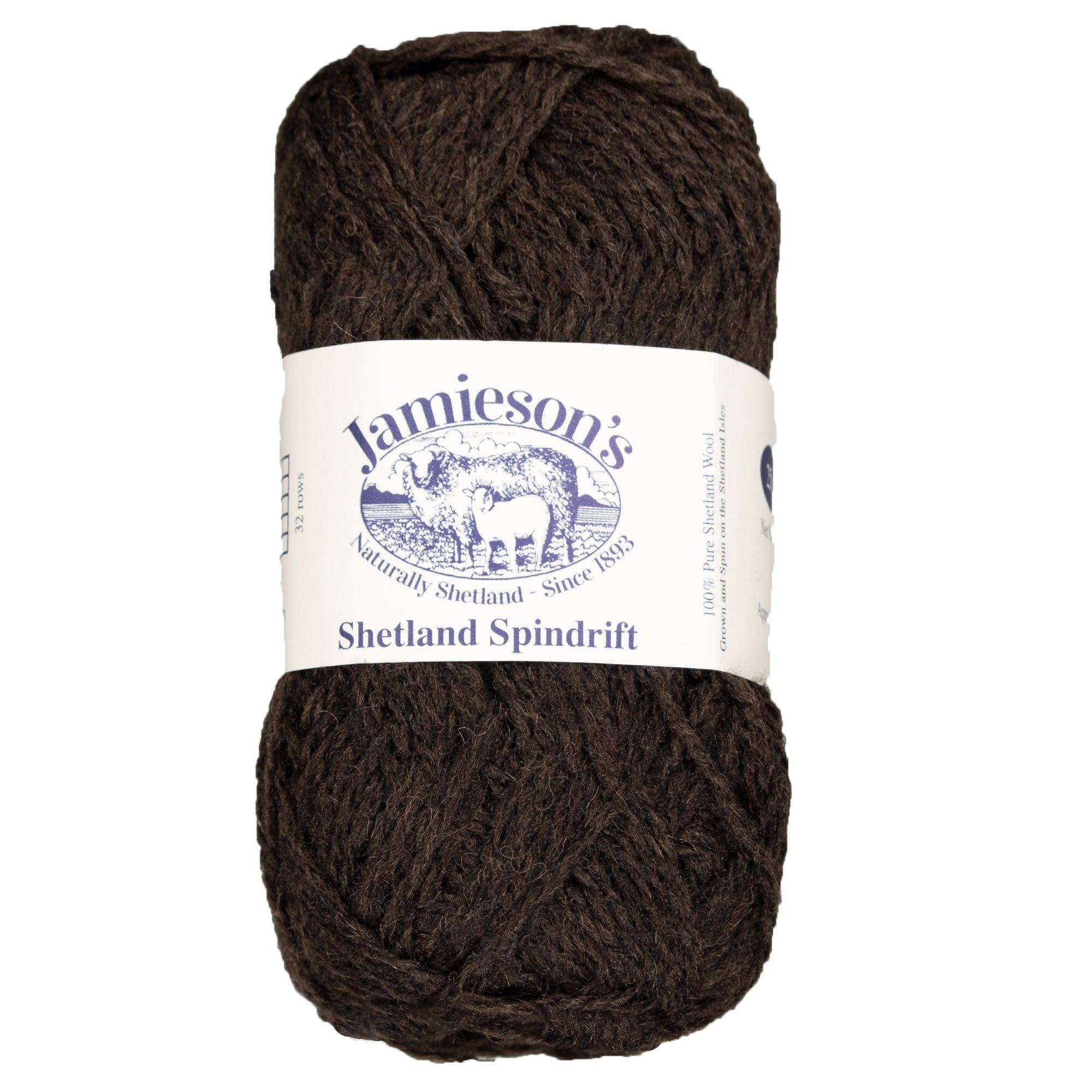 Jamieson's of Shetland Spindrift Yarn - 868 Leather - Zoom Image