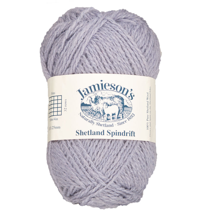 Jamieson's of Shetland Spindrift Yarn - 620 Lilac - Zoom Image
